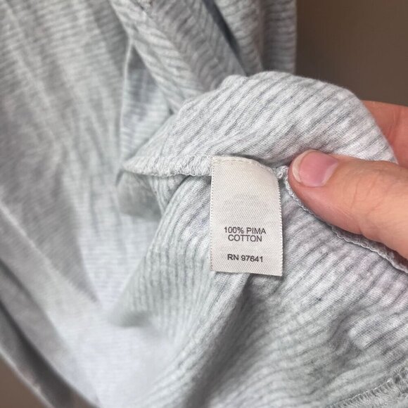 Pure Jill Cascading Cardigan 100% Pima Cotton Made‎ In Peru XS - Picture 5 of 5